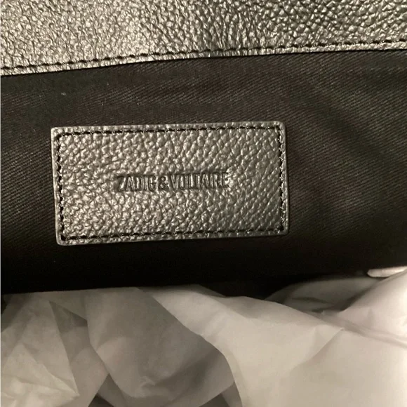 Zadig & Voltaire Mick Wings Black Tote {NWOT} with Dustbag - Picture 5 of 9